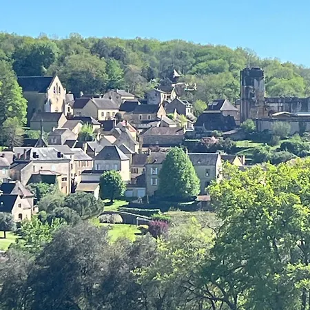 Proche De Sarlat -vue Exceptionnelle Semesterbostad Carlux